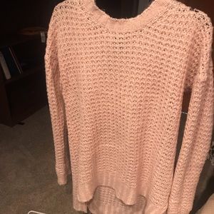 Light pink/peach sweater